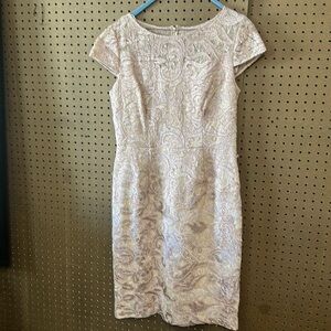 Alex Evening lace sheath dress size 12